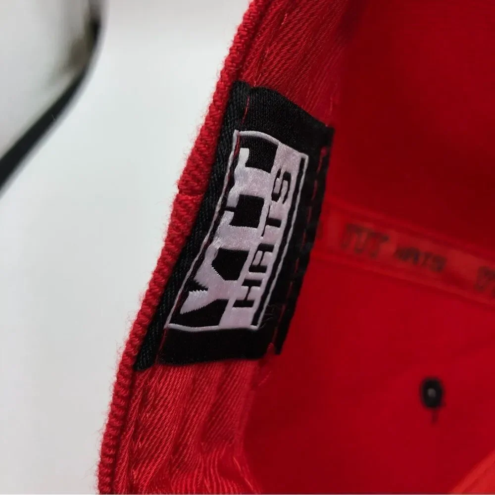 YTT Hats Chicago Embroidered‎ City Snapback Cap Red Black NWT
